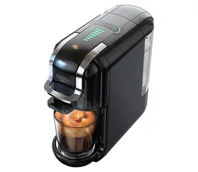 HiBREW H2B schwarz / Kapselkaffeemaschine 5 in 1 / Nespresso & Dolce Gusto / 19 bar / 1450 W