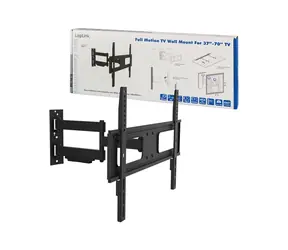 LogiLink BP0019 schwarz / TV-Wandhalterung / 37" bis 70" / VESA / bis zu 50 kg / Neigung -20° bis 10°