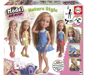Educa Kreativset Meine Modellpuppe Design: Natürlicher Stil / ab 6 Jahren