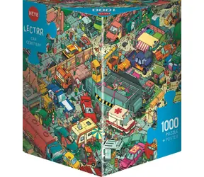 HEYE Puzzle Schrottplatz / 1000 Teile