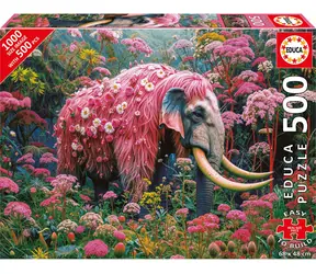 Educa Puzzle Blumenelefant / 500 Teile / ab 10 Jahren