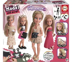 Educa Kreativset Mein Puppenmodell Design: Influencer / ab 6 Jahren