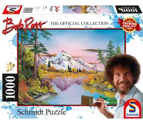 Schmidt Puzzle Bob Ross: Reflections / 1000 Teile / 69,3 x 49,3 cm