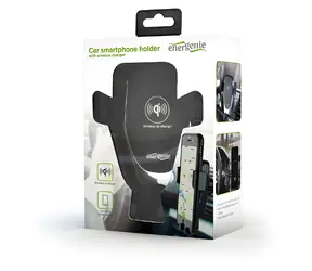 Energenie Autohalterung mit kabellosem Ladegerät / Kabelloses Ladegerät / 10 W