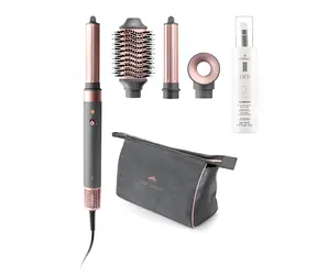 ETA ETA032390000 Fenité Exklusive schwarze / Multifunktionale Heißluft-Haarbürste