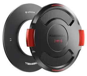 Freewell Real Locking 49 mm / Basisring / mit NFC-Kappe / Aluminium