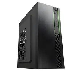 Eurocase ML N6-550B schwarz / Gehäuse / Midi-Tower / 1x USB-C / 2x USB 3.0 / ohne Netzteil