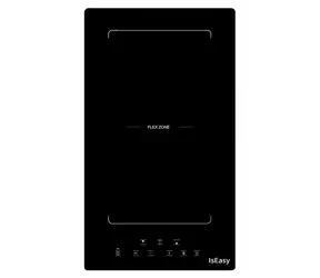 IsEasy LI2V-15 schwarz / Induktionskochfeld / 3400 W / Flex Zone / 9 Leistungsstufen
