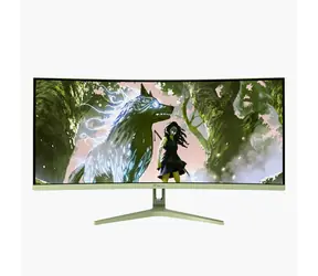 34" Arozzi Nova 34T2K165 grün / Monitor / VA / UWQHD 3440x1440 / 21:9 / 165Hz / 1ms / 2x HDMI + 2x DP / VESA