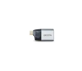 Dicota Mini-USB-C-auf-HDMI-Adapter, silber / Reduzierung / PD 100 W / 4K 60 Hz