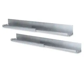 Digitus DN-19 GS-SRV / Rack-Montageschienen / Tiefe 800-1000 mm / Tragfähigkeit 100 kg / grau