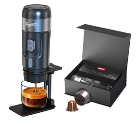 HiBREW H4A / Tragbare Kaffeemaschine 3-in-1 / Nespresso & Dolce Gusto / 15 bar / 80 W