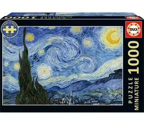 Educa Miniaturpuzzle Sternennacht / 1000 Teile / Größe 46 x 30 cm