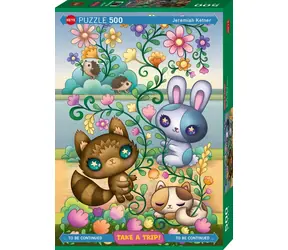 HEYE Puzzle auf Reisen: Jeremiah Ketner / 500 Teile / 35 x 50 cm