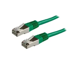 Xtendlan SFTP CAT6A LSFRZH 0,5 m grün / Patchkabel / RJ45-RJ45