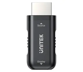 Unitek V1187BBK01 schwarz / Adapter / USB-C - HDMI / 4K / PVC