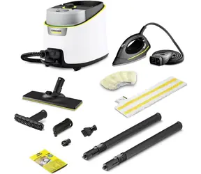 Kärcher SC 4 Deluxe Bügeleisen / Dampfreiniger / 2200 W / 4 bar / 1,3 l / bis zu 130 m