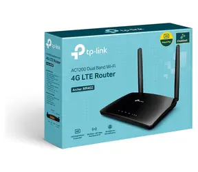 TP-LINK Archer MR402 / 4G LTE Router / AC1200 / Dualband / 4X LAN / Nano-SIM