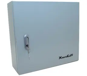 Xtendlan Wandverteilerkasten 72x SC / Optischer Verteilerkasten / Metall / staubdicht / Kassette und Spule