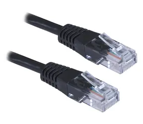 Xtendlan UTP CAT5E 1m schwarz / Patchkabel / RJ45-RJ45