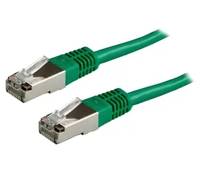 Xtendlan Patchkabel Cat6A S/FTP LSZH 0,25 m grün / Patchkabel / S/FTP / RJ-45 / 0,25 m