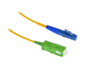 Xtendlan FO Patchkabel LC-SC/ APC / Optisches Patchkabel / Simplex / 9/125 / G.652d ZWP / LS0H / 2 m
