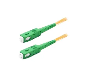 Xtendlan Optisches Patchkabel SC/ APC-SC/ APC 3 m / Optisches Patchkabel / Simplex / 9/125 / G.652d / LS0H