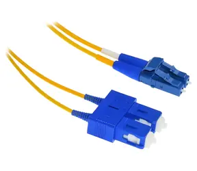 Xtendlan FO Patchkabel LC-SC 2 m / Optisches Patchkabel / 9/125 Duplex / G.657.A1 ultraflexibel / LS0H / 2 mm