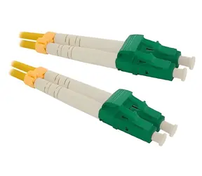 Xtendlan optisches Patchkabel LC/ APC-LC/ APC 1m / Optisches Patchkabel / 9/125 SM Duplex / G.652d / LS0H
