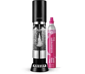 SodaStream Enso schwarz / Wassersprudler / 1x CO2-Gas