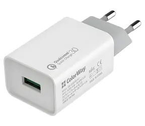 Colorway Netzteil 18W / Ladegerät / 1x USB / 100-240V