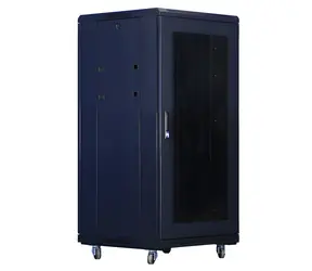 Xtendlan 18U/600x800 Rack schwarz / 19" Rack / perforierte Tür und Rückwand