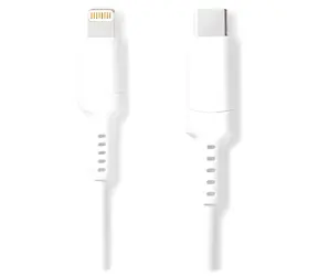 Nedis Lightning-Kabel 1 m weiß / Datenkabel / USB-C (M) - Lightning 8-Pin (M) / USB 2.0