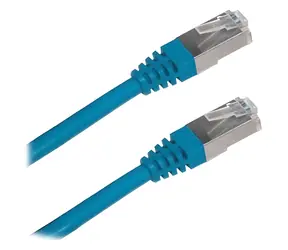 Xtendlan SFTP CAT6A LSFRZH 0,5 m blau / Patchkabel / RJ45-RJ45