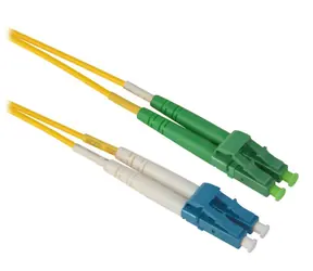 Xtendlan Optisches Patchkabel LC-LC APC 1 m / Optisches Patchkabel / 9/125 Duplex / G.652d / LSZH