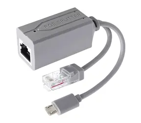 Xtendlan XL-POES-5VUM / PoE-Splitter / 802.3 AF / 100 Mbit/s / 5 V / 2,4 A / Micro-USB-Ausgang