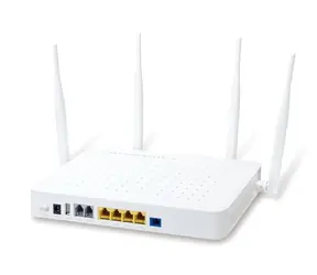 Planet GPON/GEPON ONU / Router / 2,5G GPON (SC/UPC) / 4X LAN RJ-45 / Wi-Fi 802.11ac / 2x FXS RJ-11