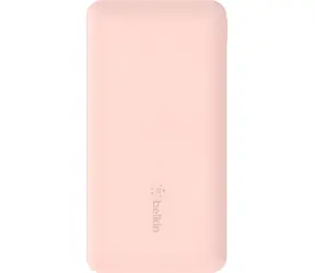 Belkin Powerbank 10000mAh pink / Powerbank / 15W / 2x USB-A + USB-C / LED-Anzeige