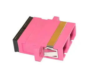 Xtendlan SC-SC-Adapter lila / Optischer Adapter / Duplex / Multimode OM4
