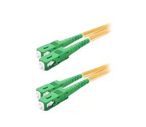 Xtendlan optisches Patchkabel SC/ APC-SC/ APC 1m / Optisches Patchkabel / 9/125 SM Duplex / G.652d / LS0H
