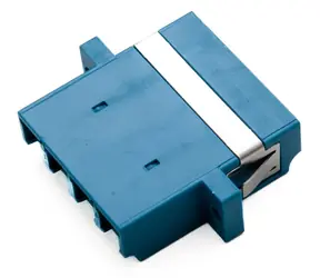 Xtendlan LC-LC Quad-Adapter blau / Optischer Adapter / SM / Für optische Verteilerschränke