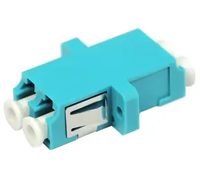 Xtendlan LC-LC Duplex-Adapter MM OM3 Cyan / Optischer Adapter / Multimode 50/125 / Duplex