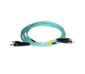 Xtendlan FO Patchkabel ST-ST / Optisches Patchkabel / 2 m / 50/125 OM3 Duplex / LS0H