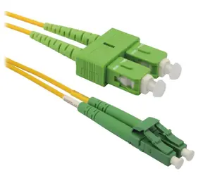 Xtendlan optisches Patchkabel LC/ APC-SC/ APC / Optisches Patchkabel / 9/125 Duplex / 2 m / G.652d LS0H