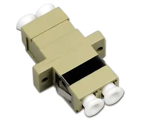 Xtendlan LC-LC Duplex-Adapter MM grau / Optischer Adapter / Multimode / Für optische Verteilerschränke