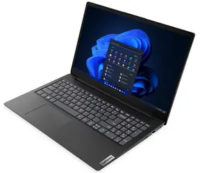 Lenovo V15 G4 AMN schwarz / Notebook / 15,6" FHD / AMD RYZEN 3 7320U / 16 GB RAM / 512 GB SSD / AMD Radeon 610M / ohne Betriebssystem