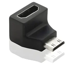 OEM Mini HDMI C (M) - HDMI (F) abgewinkelt 90° / Reduzierung