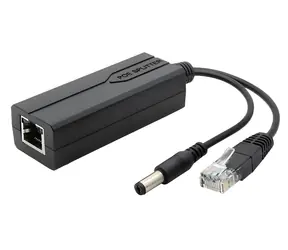 Xtendlan XL-POES-12V1 / PoE-Splitter / 802.3 AF/at / 100 Mbit/s / 12 V / 1,2 A / Überspannungsschutz