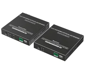 Xtendlan HDMI-Extender über Glasfaser, 40 km / HDMI-Extender / 1080p / SC-Anschluss / IR-Steuerung / Paar