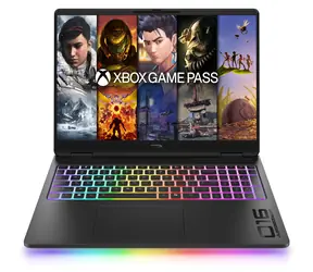 HP OMEN MAX 16-ak1000nc Schwarz / Notebook / 16" 2,5K / AMD RYZEN AI 7 450 / 32 GB / 1 TB SSD / RTX 5070 Ti 12 GB / Windows 11